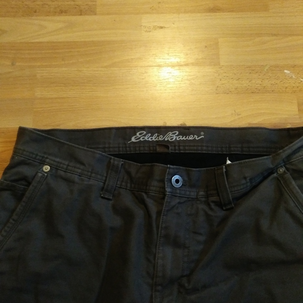 Mens fleece lined denim pants